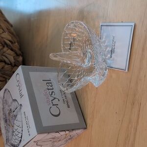 Studio Crystal Fine Crystal Heart Shaped Ring Holder